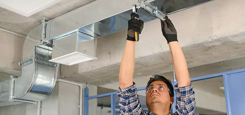 New Construction Duct Installation Parkland